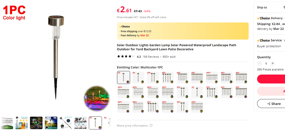 Lamp post Solar.stl 3d model