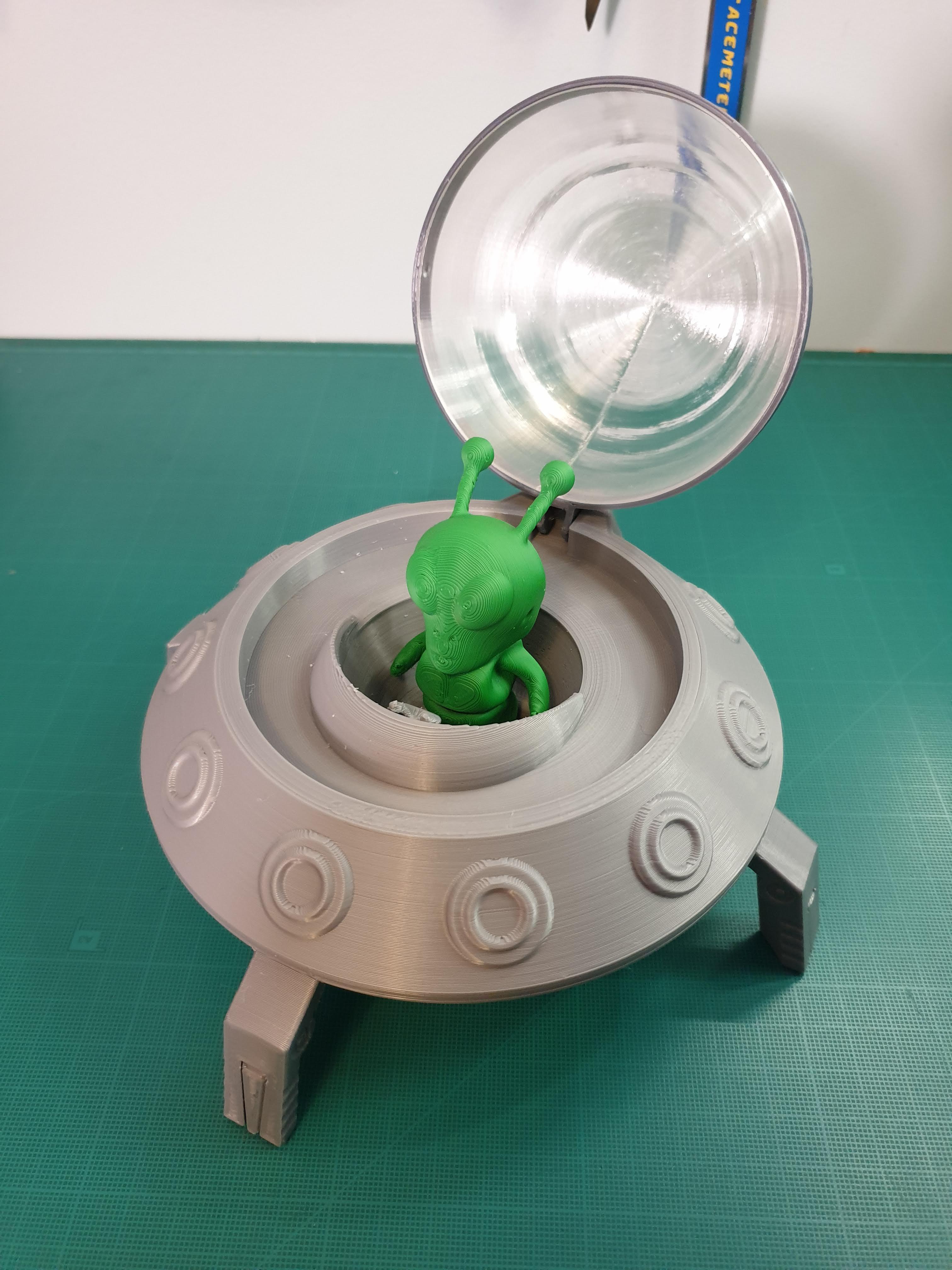 Flying Saucer UFO for Bellamys3DPrints Alien 3d model