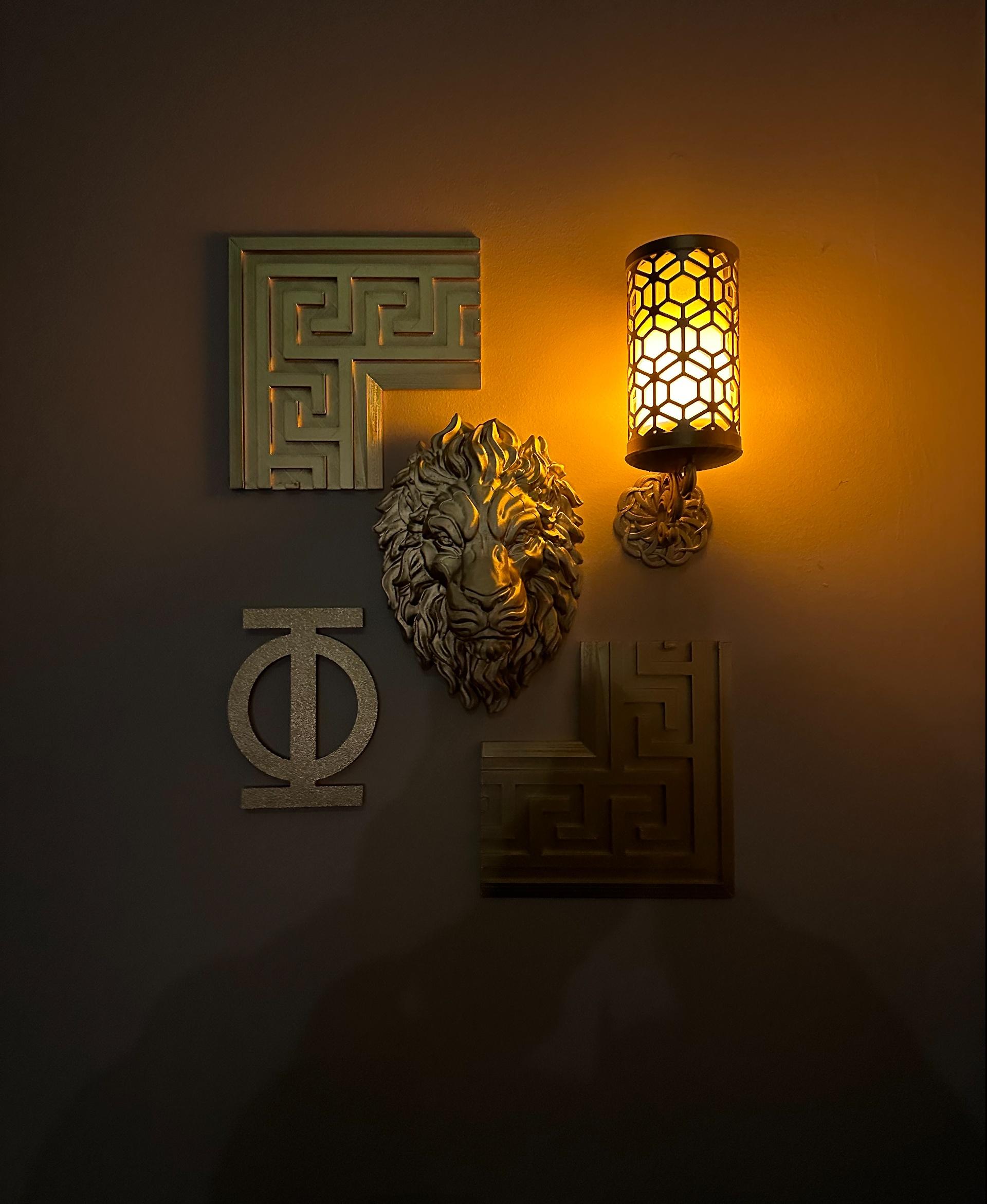 Lion - Wall Decoration - Lion - 3d model