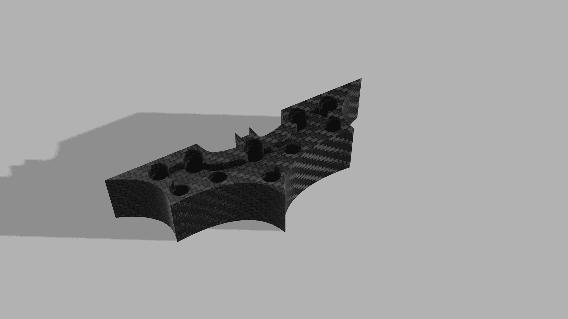 Batarang Pen Holder 3d model