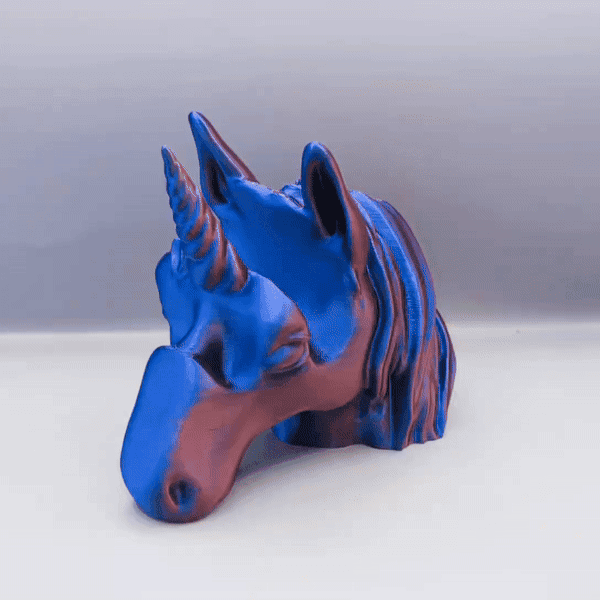 Unicorn Glasses Holder 3d model