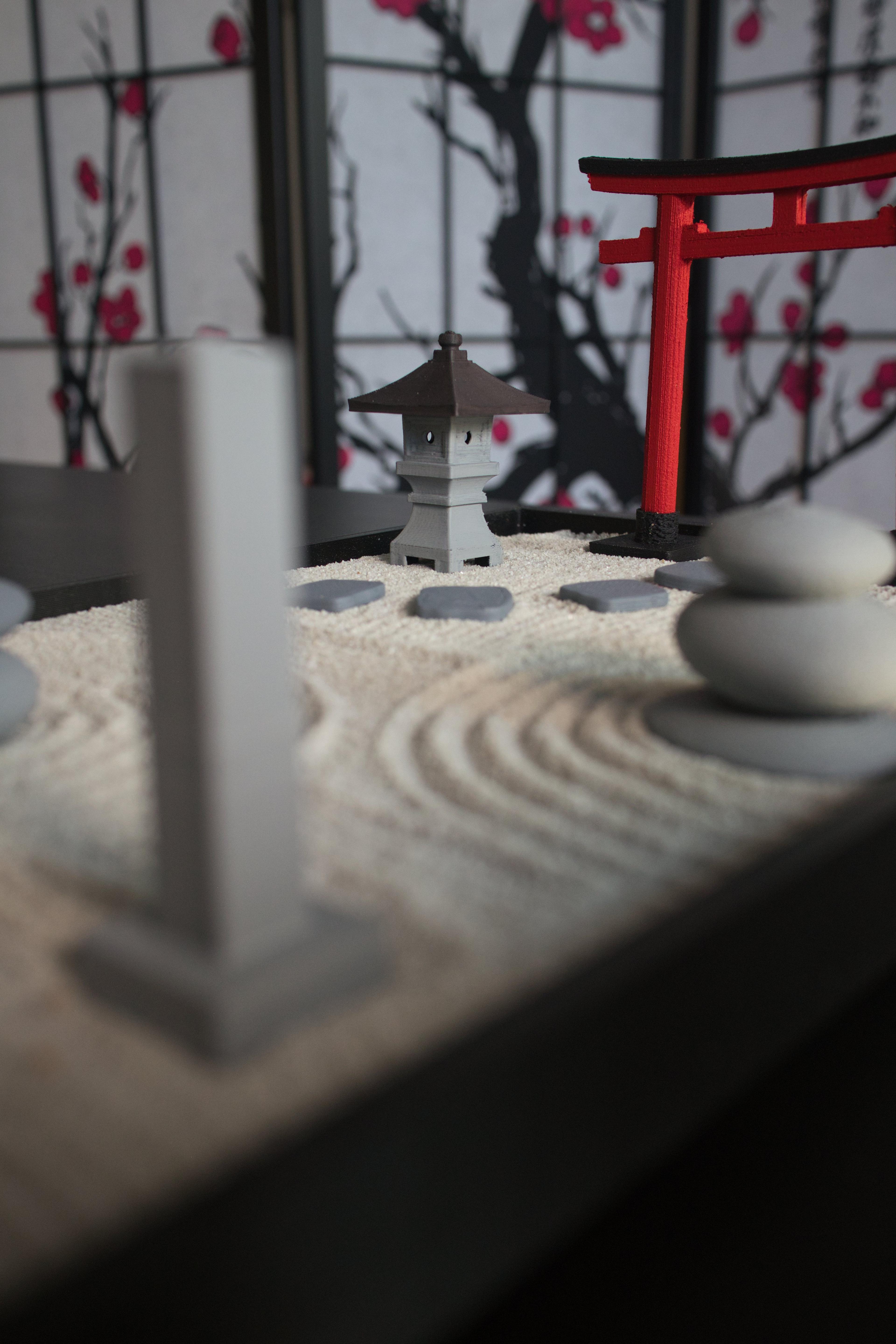 Zen Garden 3d model