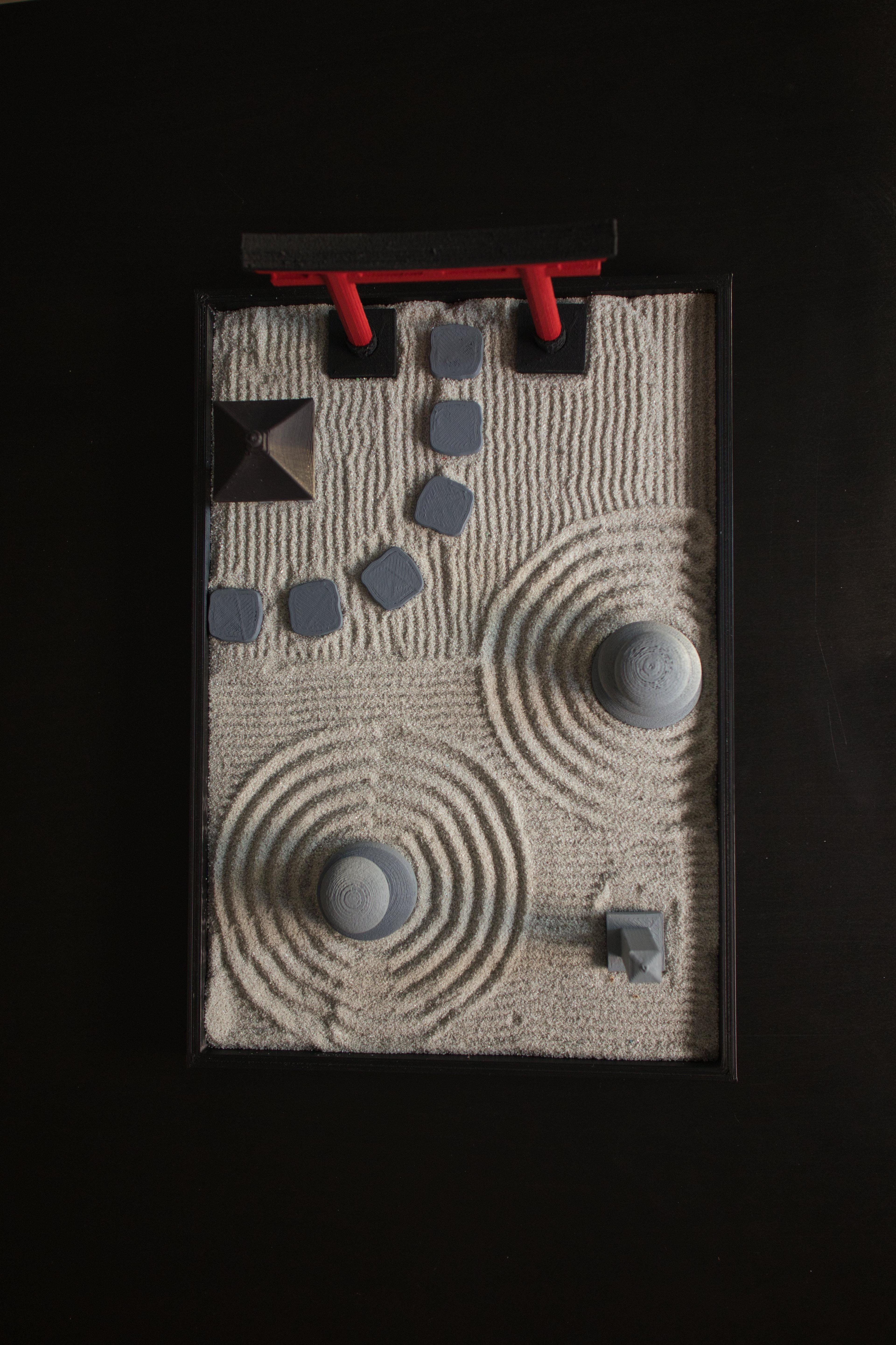 Zen Garden 3d model