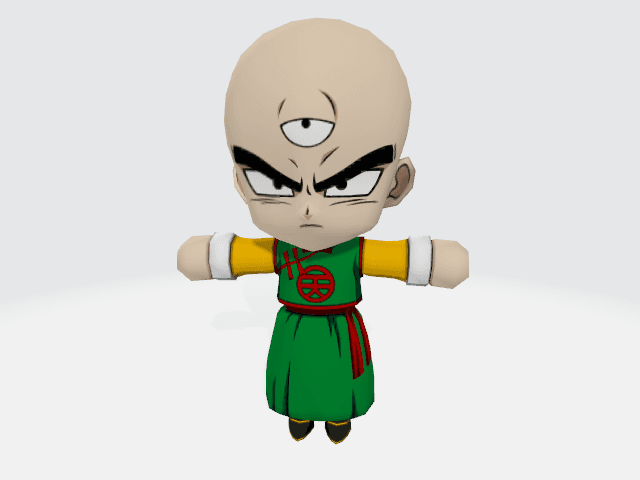 Baby Tien 3d model