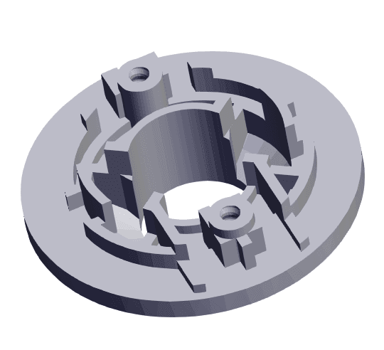 BEYBLADE X | 0-60 RATCHET | CUSTOM SERIES 3d model