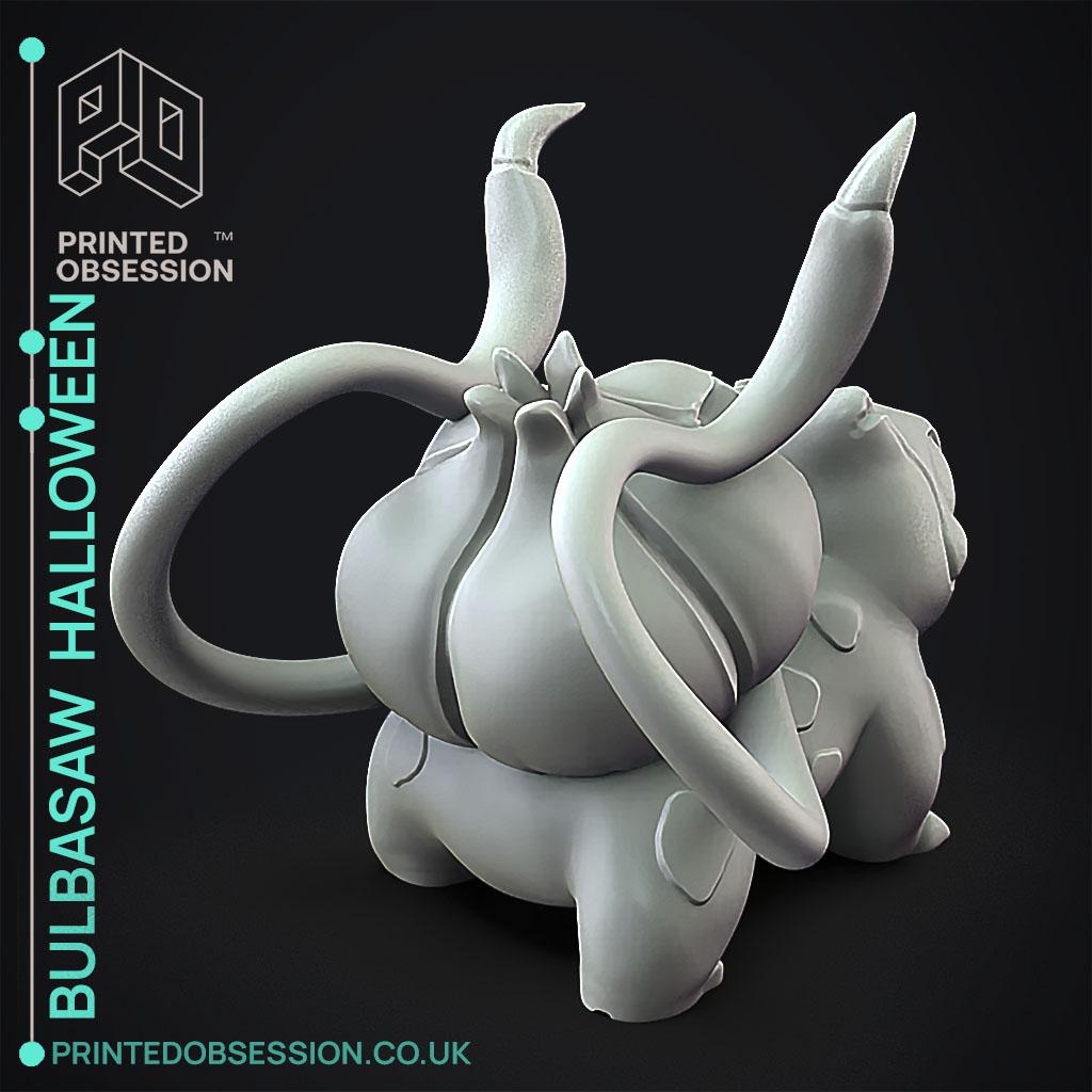 Bulbasaw - halloween - Pokemon - Fan art 3d model