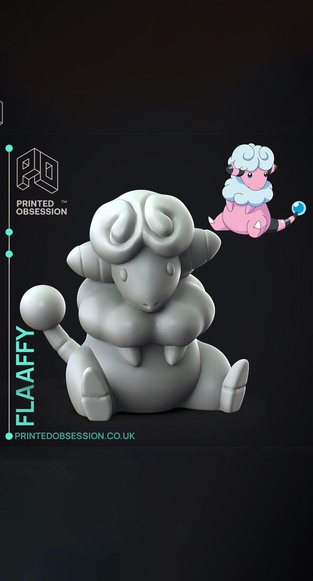 Flaaffy - Pokemon - Fan Art 3d model