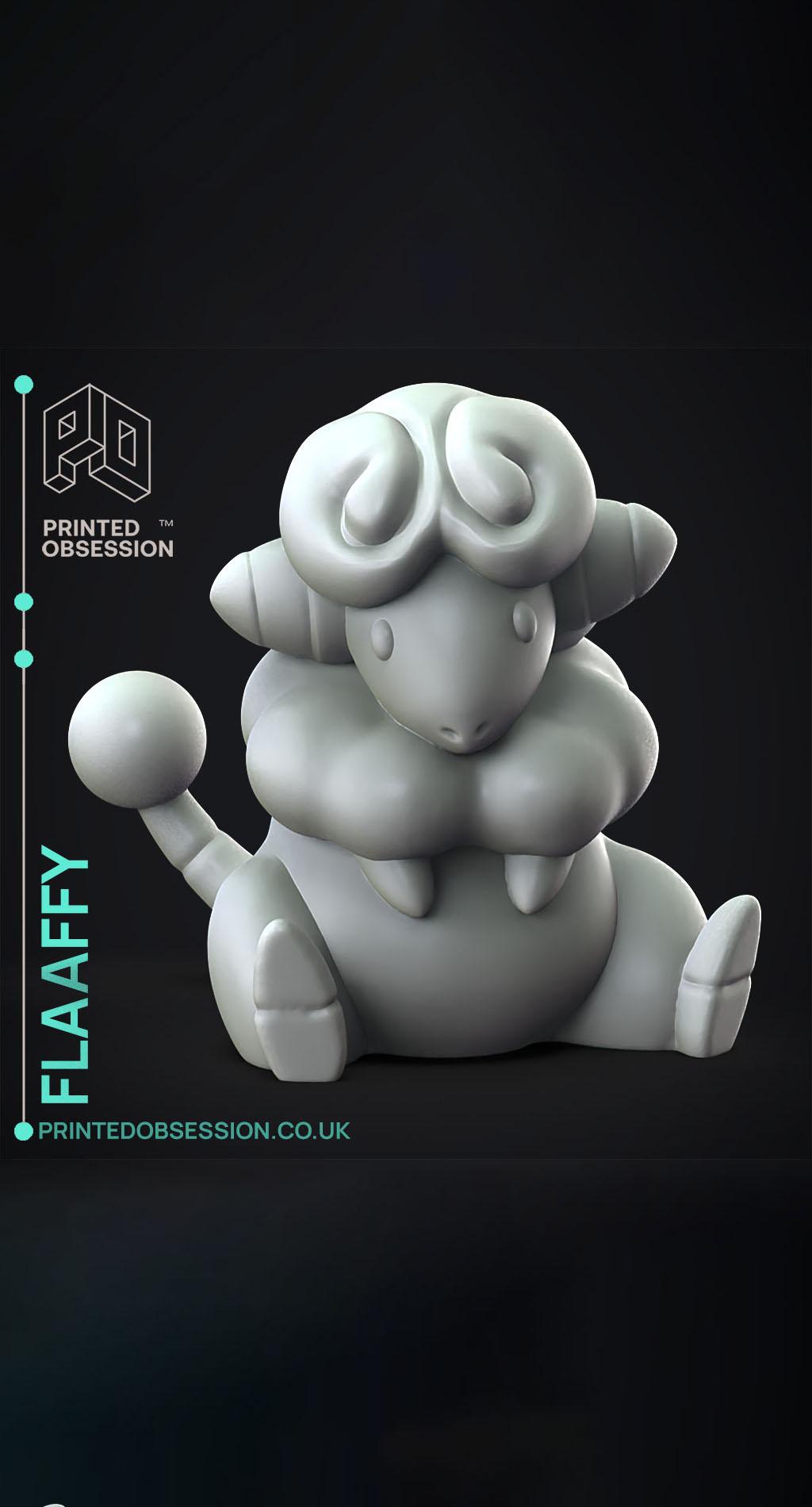 Flaaffy - Pokemon - Fan Art 3d model