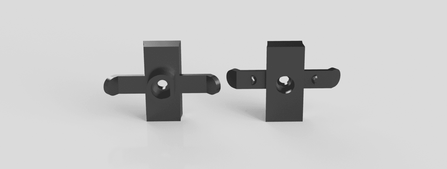 Replacement Z-Tactical Comtac Mounts 3d model