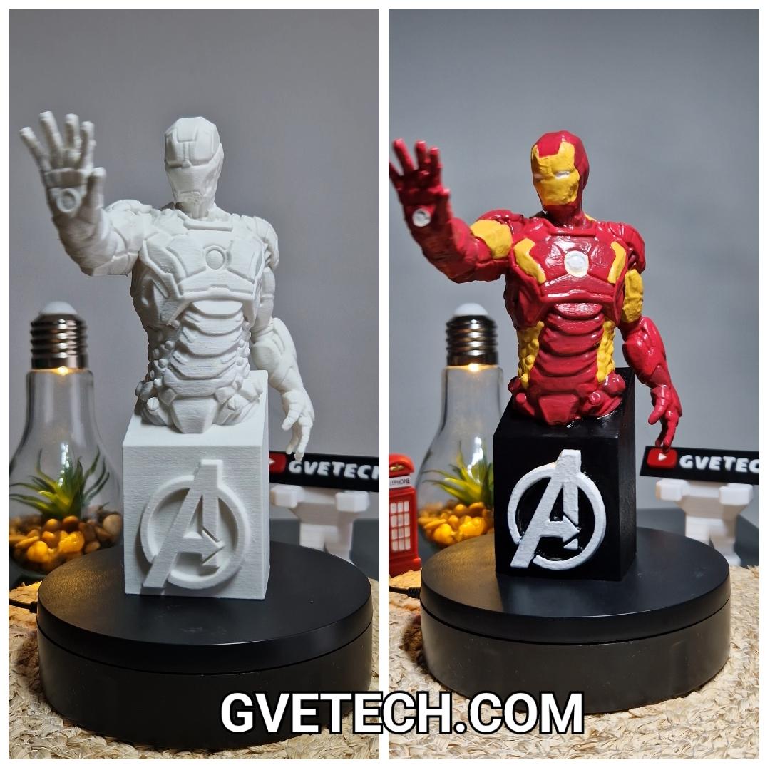 Ironman Bust  3d model