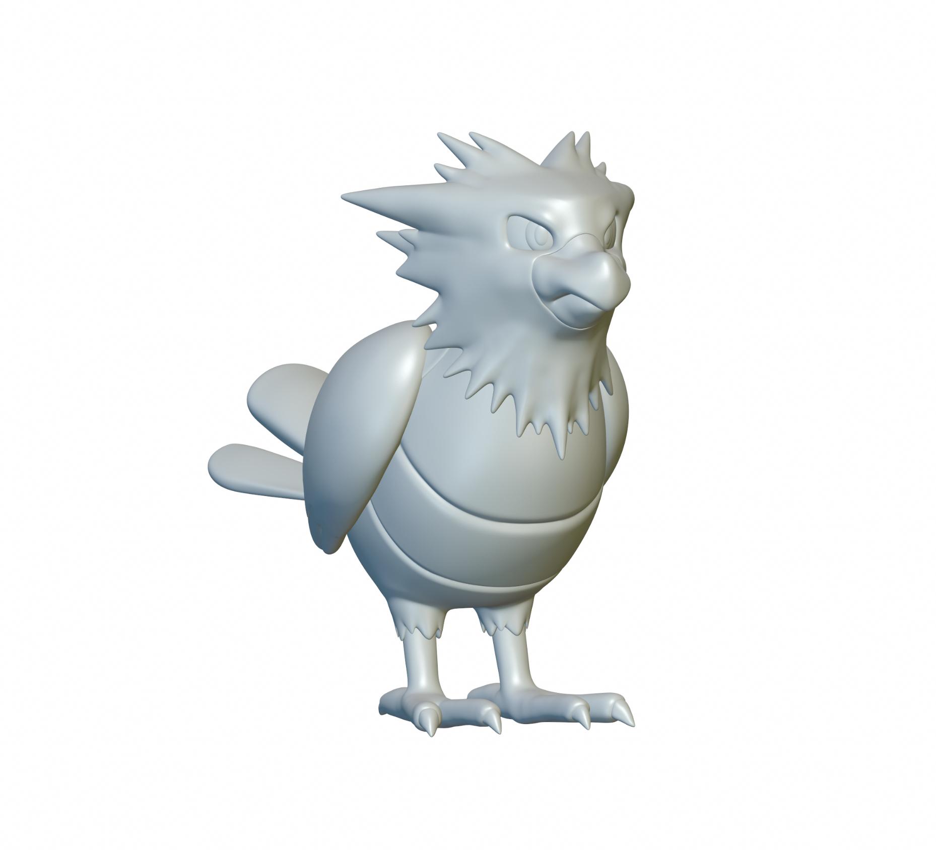 Pokemon Spearow #21 - Optimized for 3D Printing 3d model