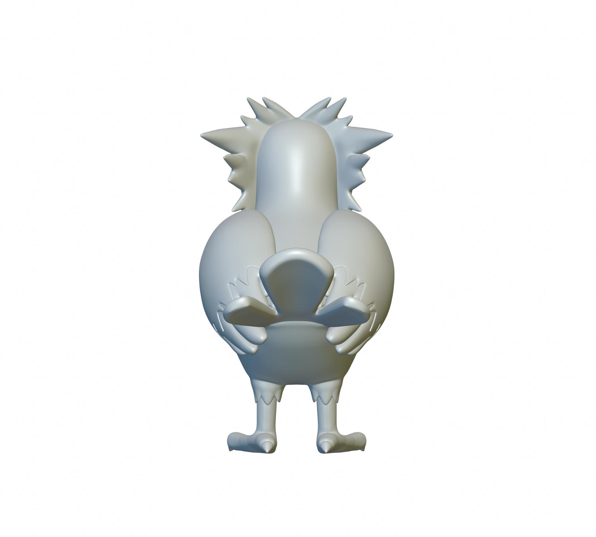 Pokemon Spearow #21 - Optimized for 3D Printing 3d model