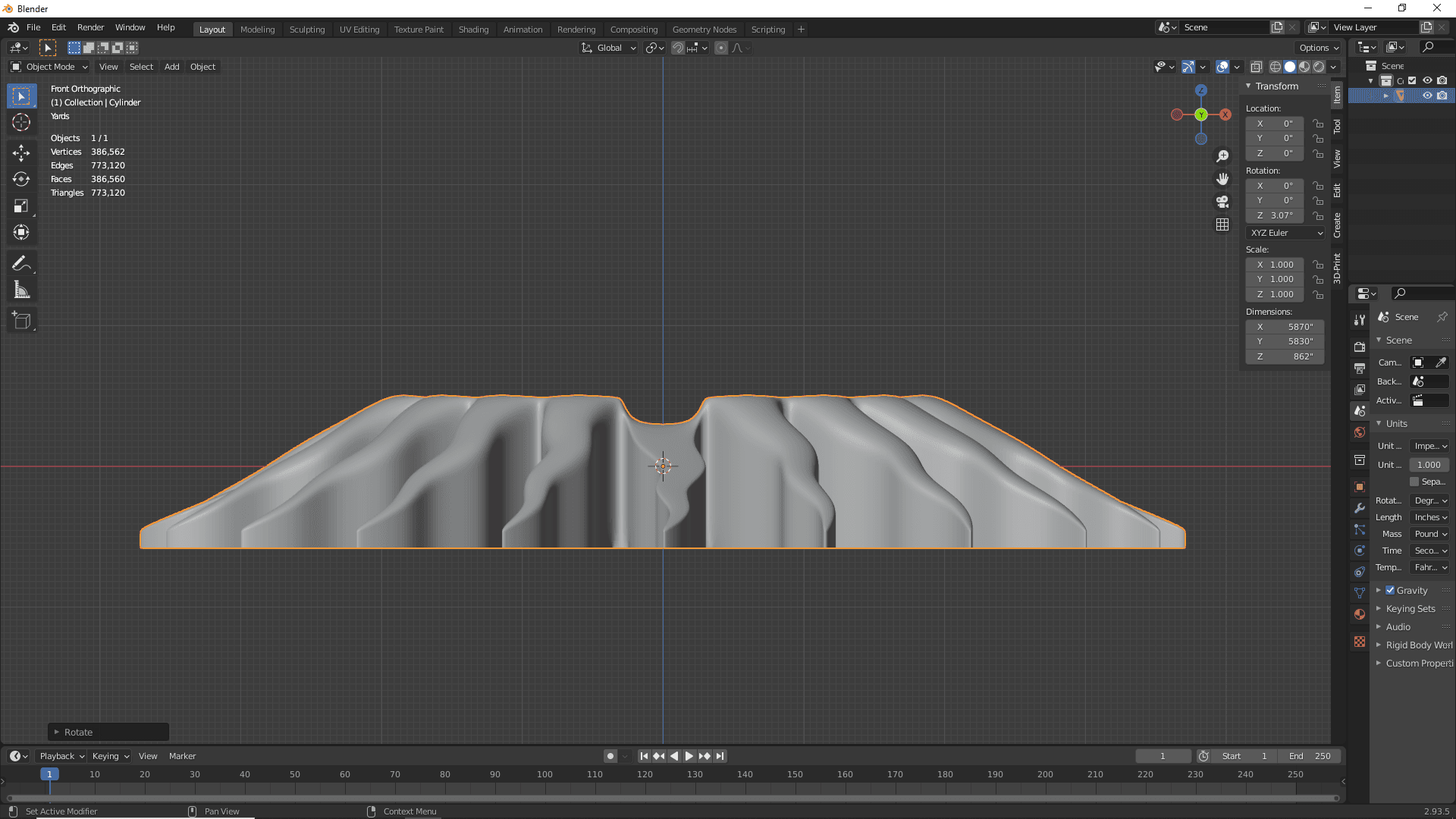 Sun Ashtray 3d model