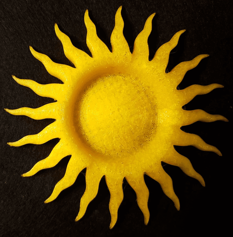 Sun Ashtray 3d model