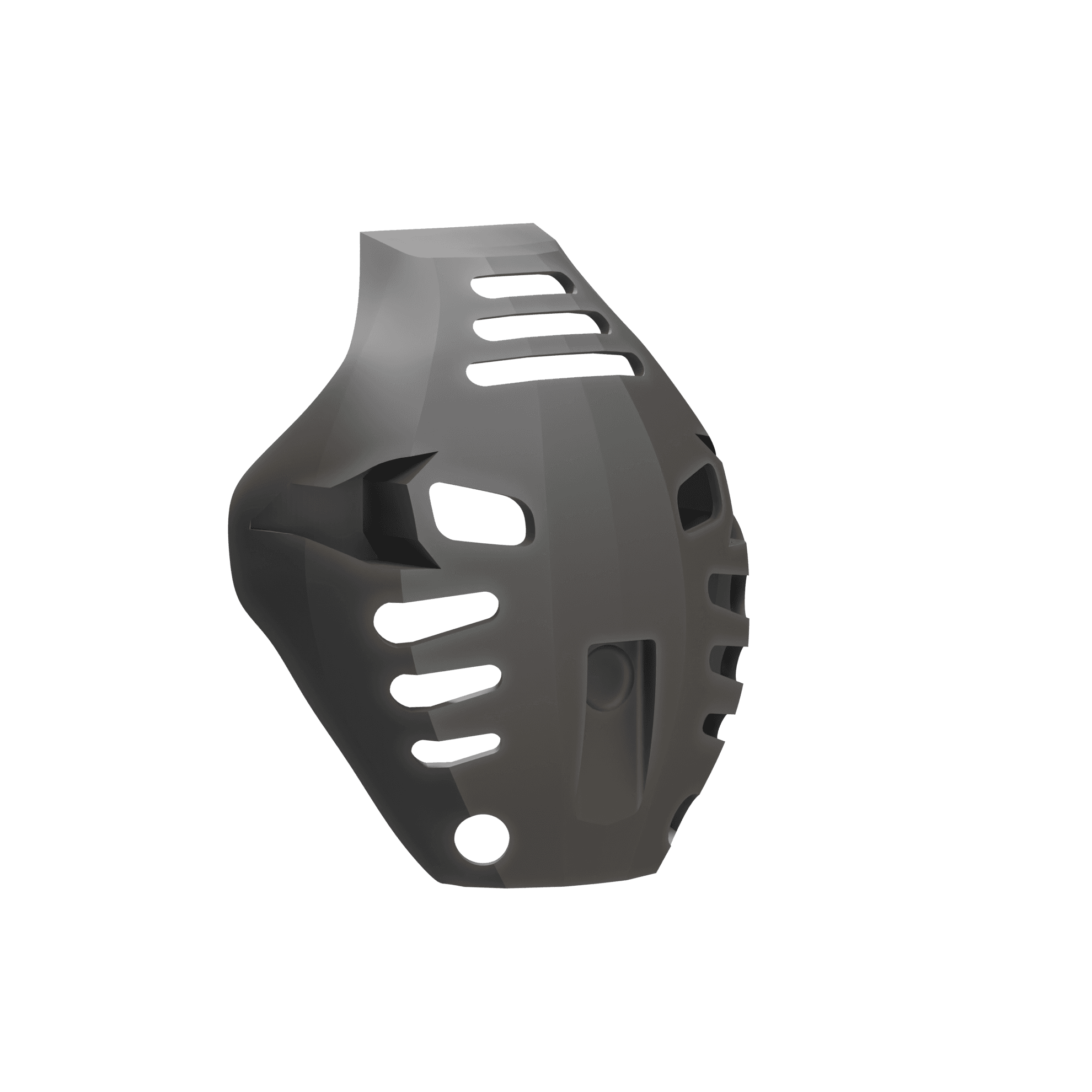 Black Bionicle Mask 3d model