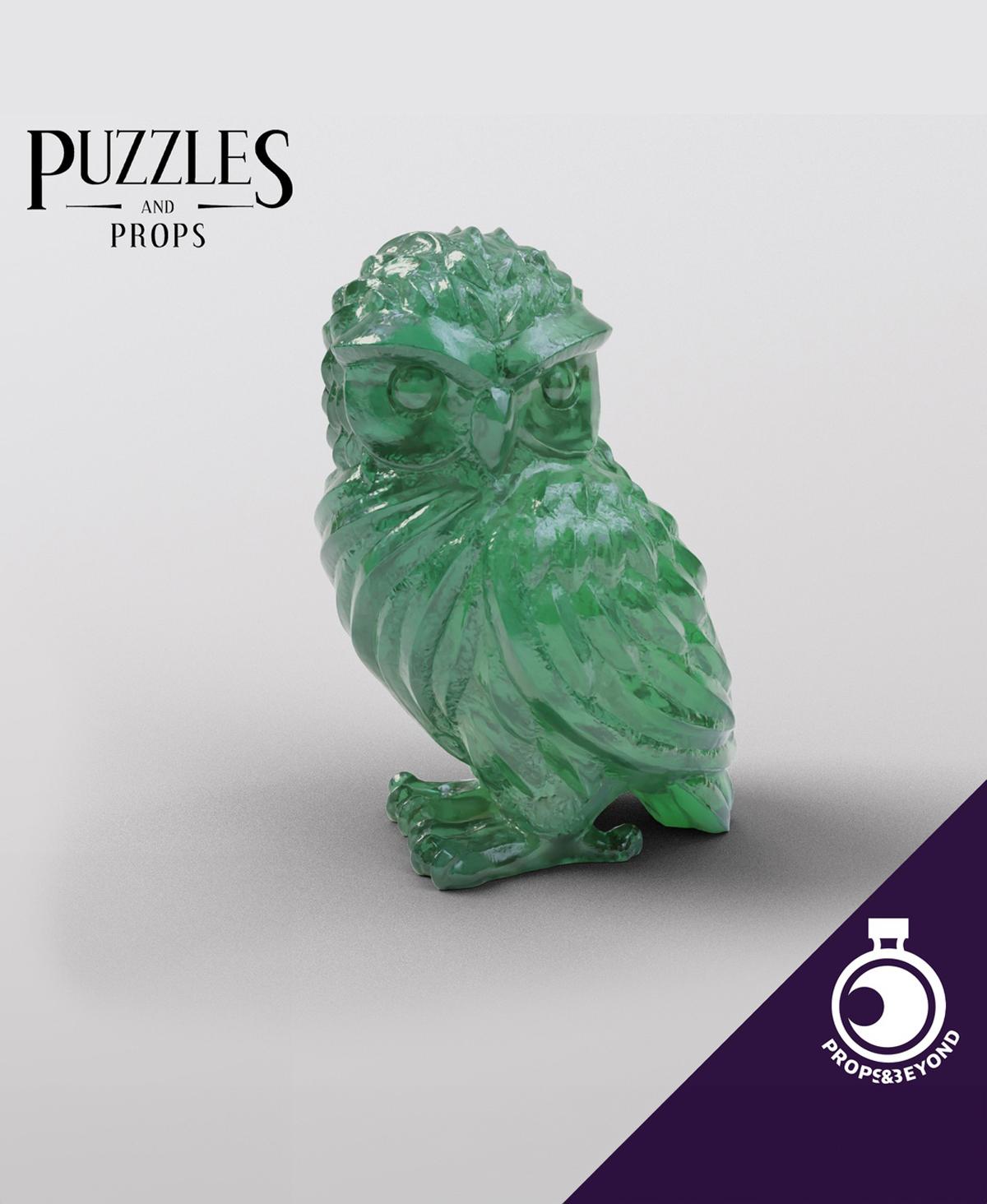 Figurine of Wondrous Power - Serpentine Owl 3d model