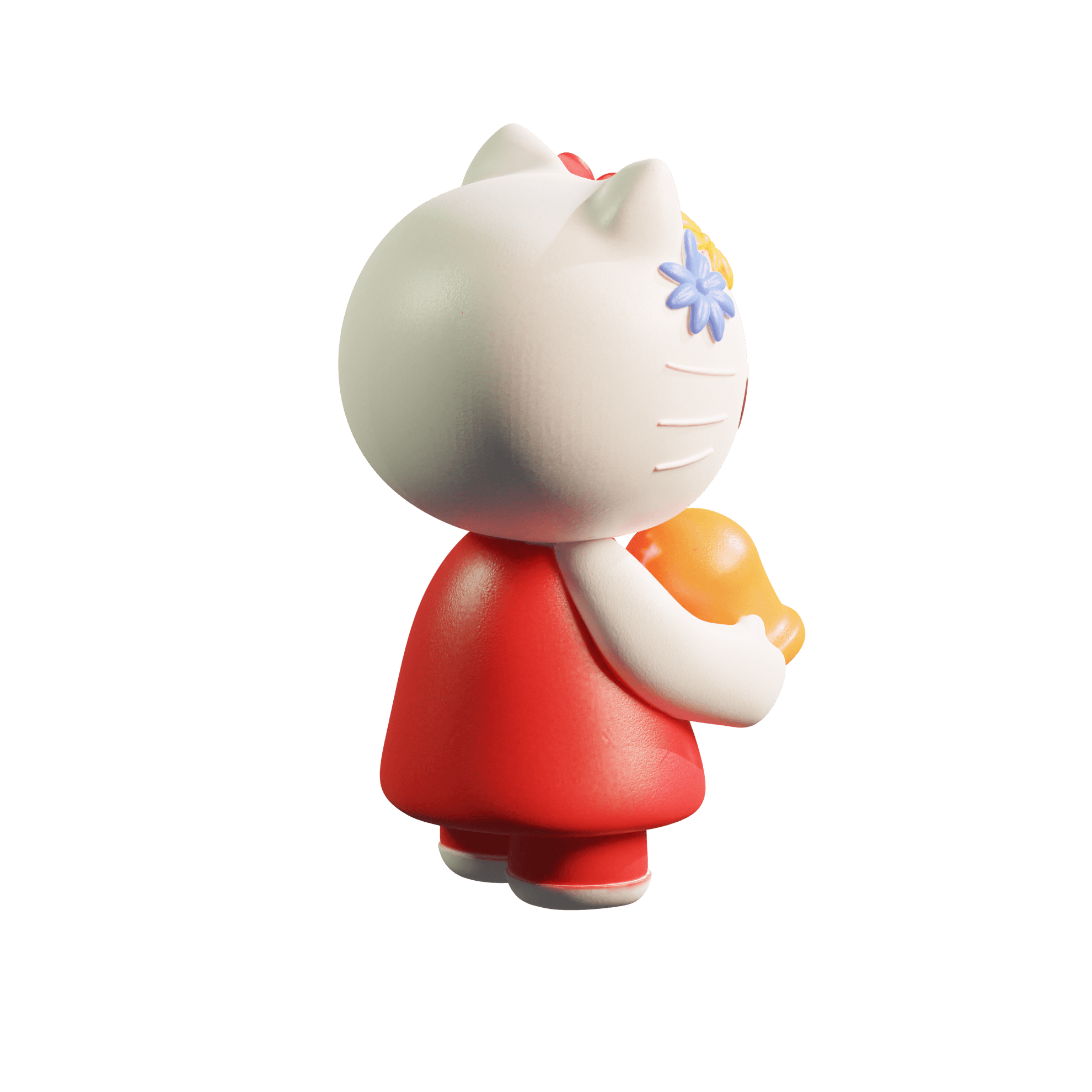 Hello Kitty Bell 3d model