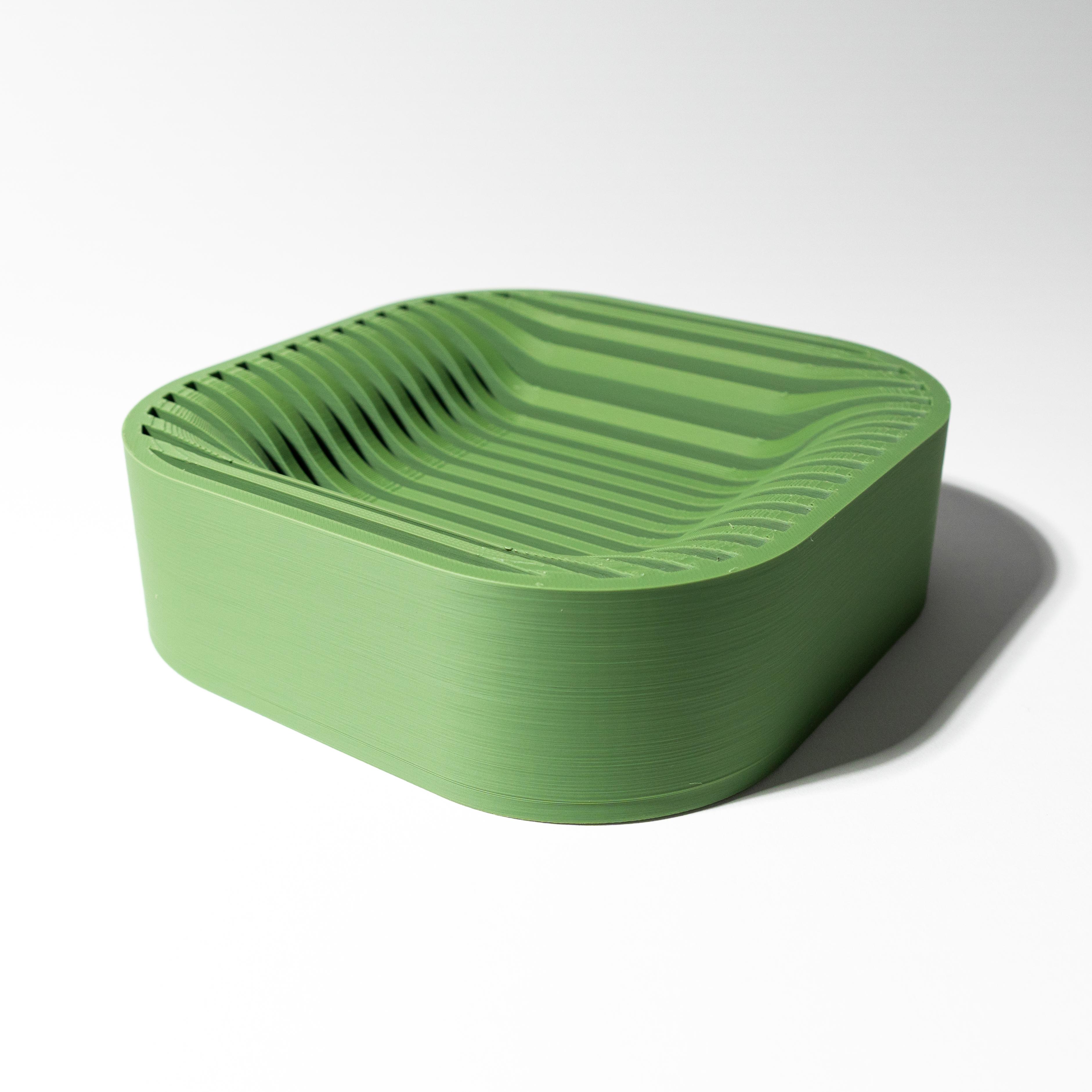 The Valo Catch-all Tray or Desk Organizer Bowl | Modern Office and Home Decor 3d model