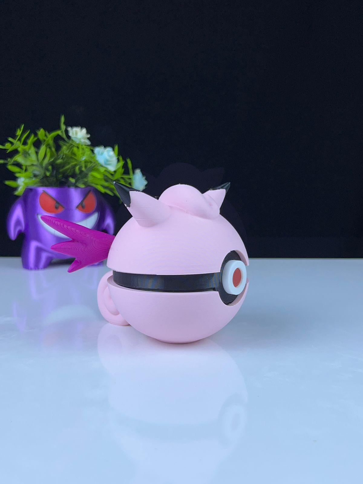 Clefable Pokeball - Multipart 3d model