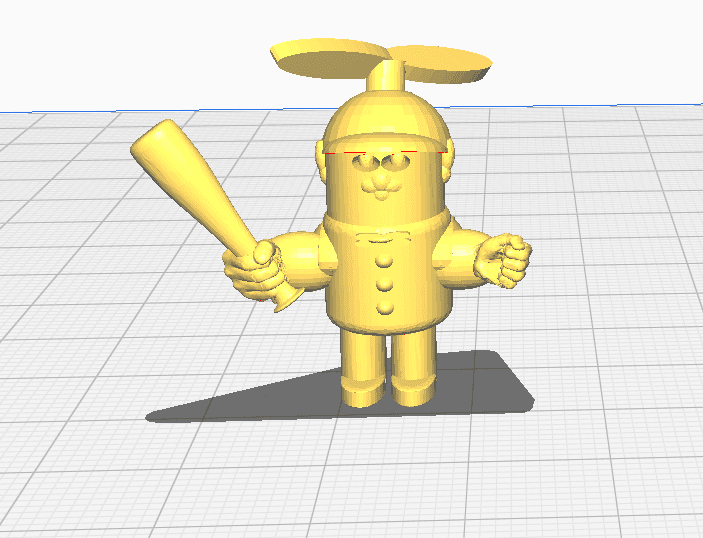 the mayor of mini town 3rd kid.stl 3d model