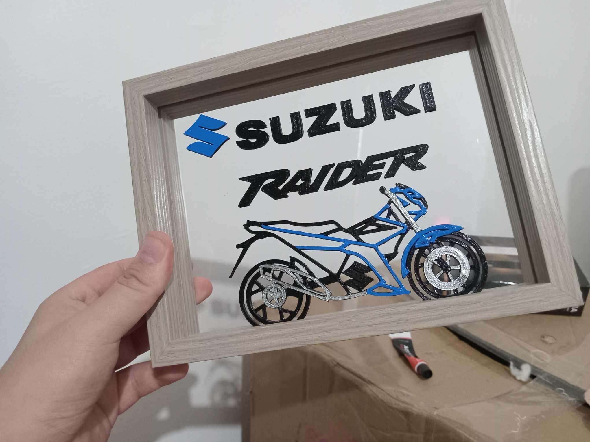 Suzuki Raider Display 3d model