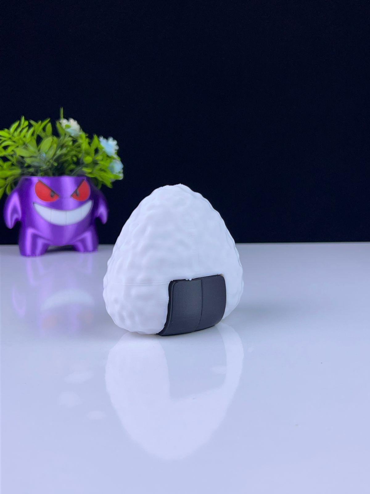 Kawaii Onigiri Sushi - Multipart 3d model