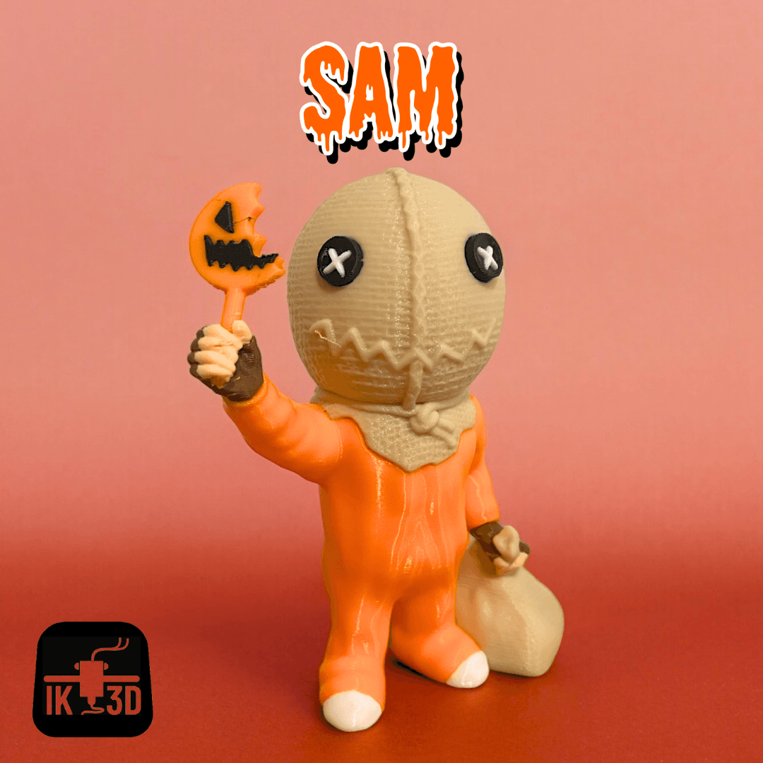 Sam Trick'r 'Treat With Candy / Horror Mini / 3MF Included / No Supports 3d model