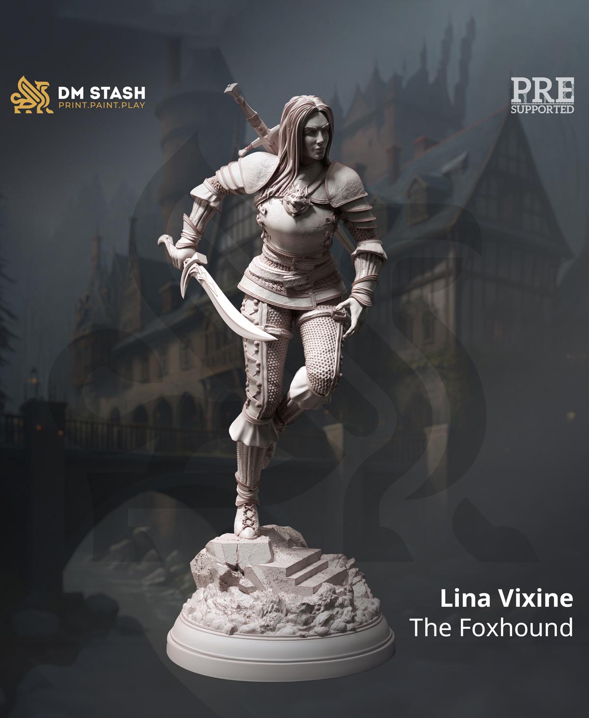 Lina Vixine 3d model