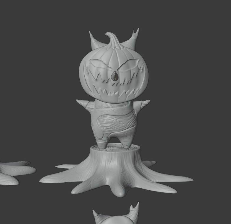 HALLOWEEN KOROK PACK FROM ZELDA AND THE NIGHTMARE BEFORE CHRISTMAS 3d model