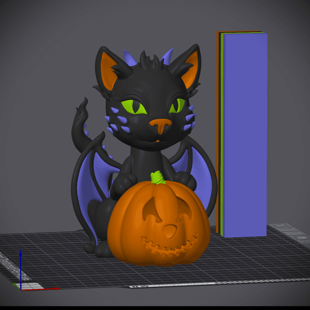 Binx -The Baby Dragon (BAMBU 3MF) 3d model