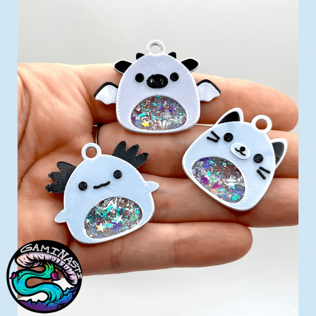 Squishmallow Pendants Set I 3d model