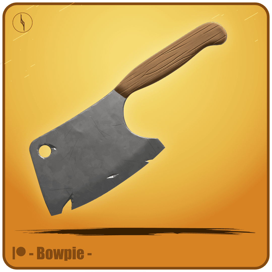 Butchers Cleaver 240520 3d model