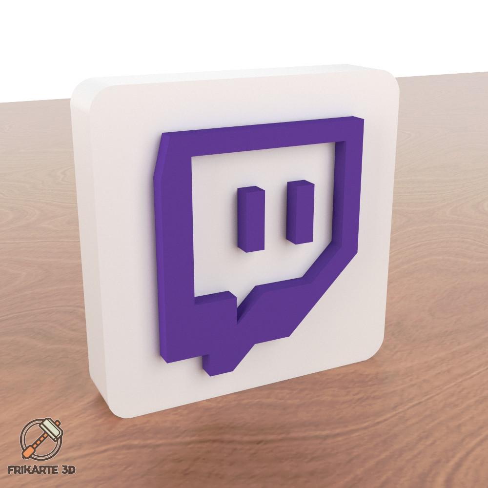 Twitch Decoration 3d model