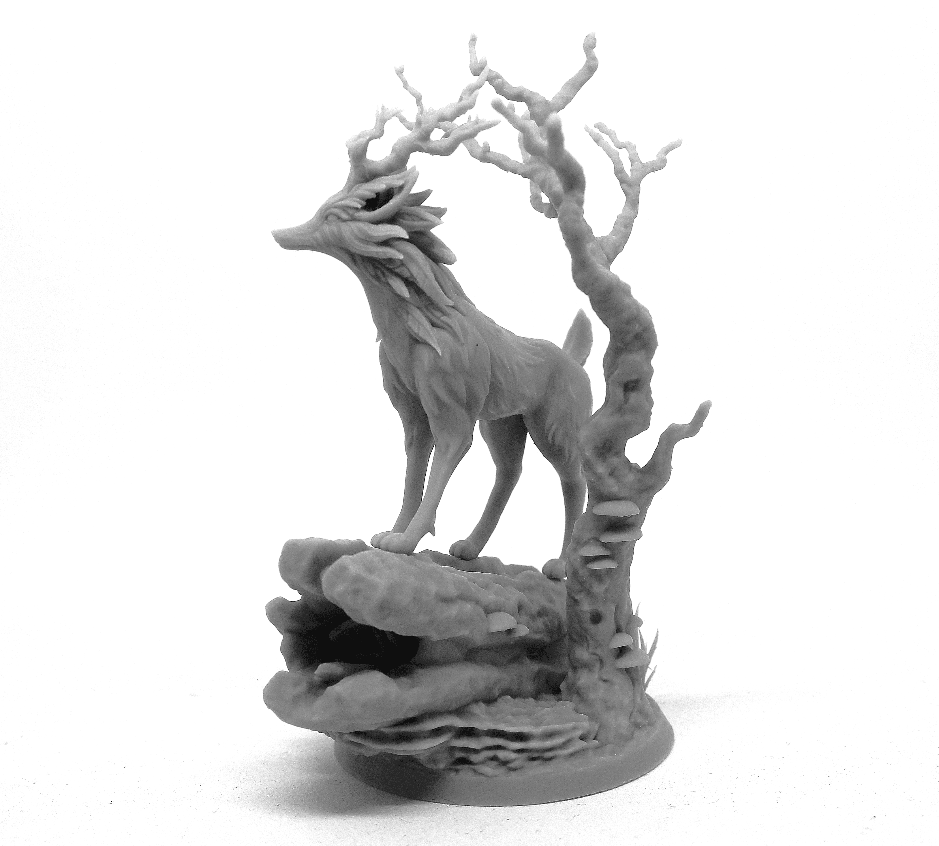 Cervine Fox - Magical Forest Deer 3d model