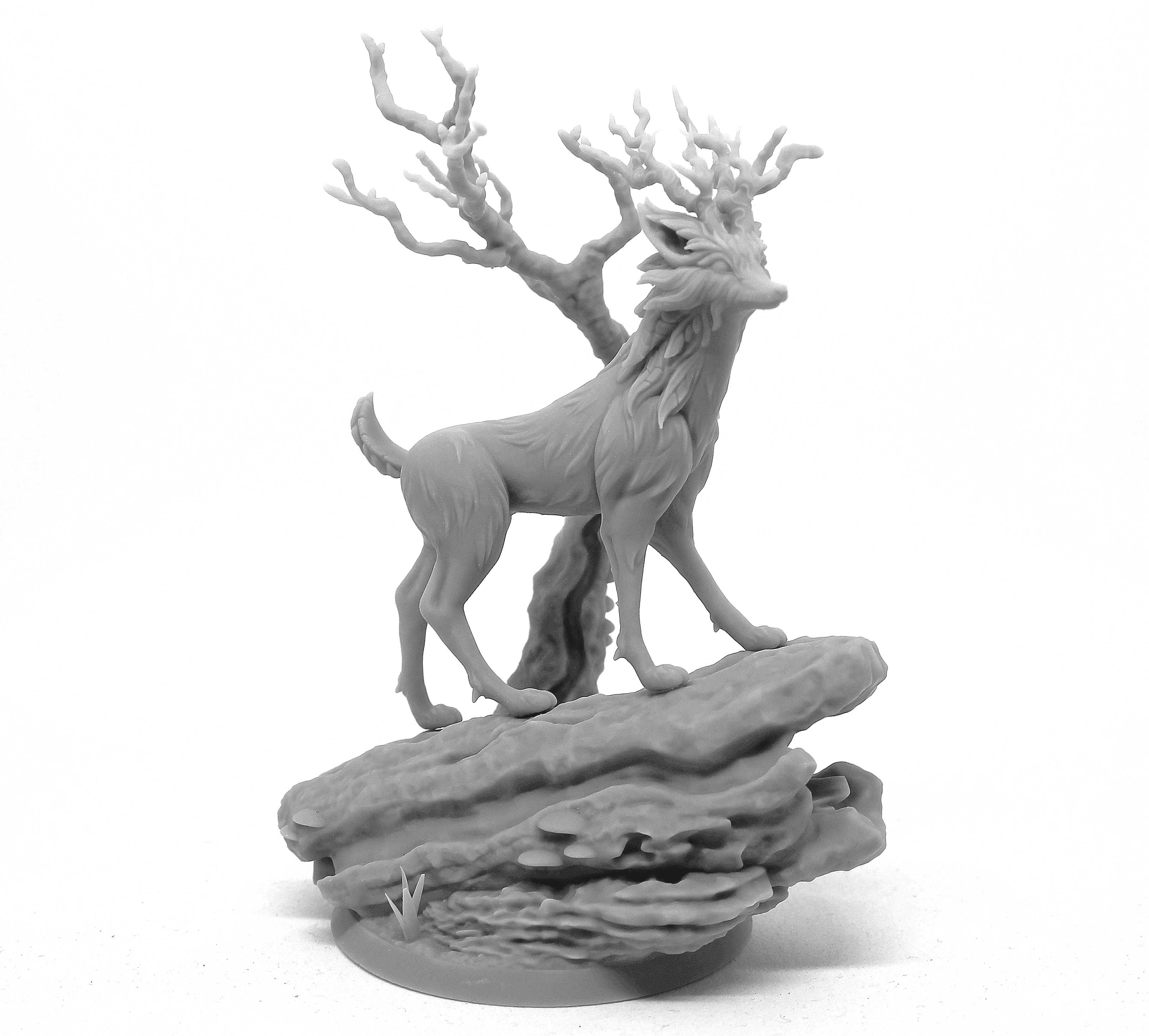 Cervine Fox - Magical Forest Deer 3d model