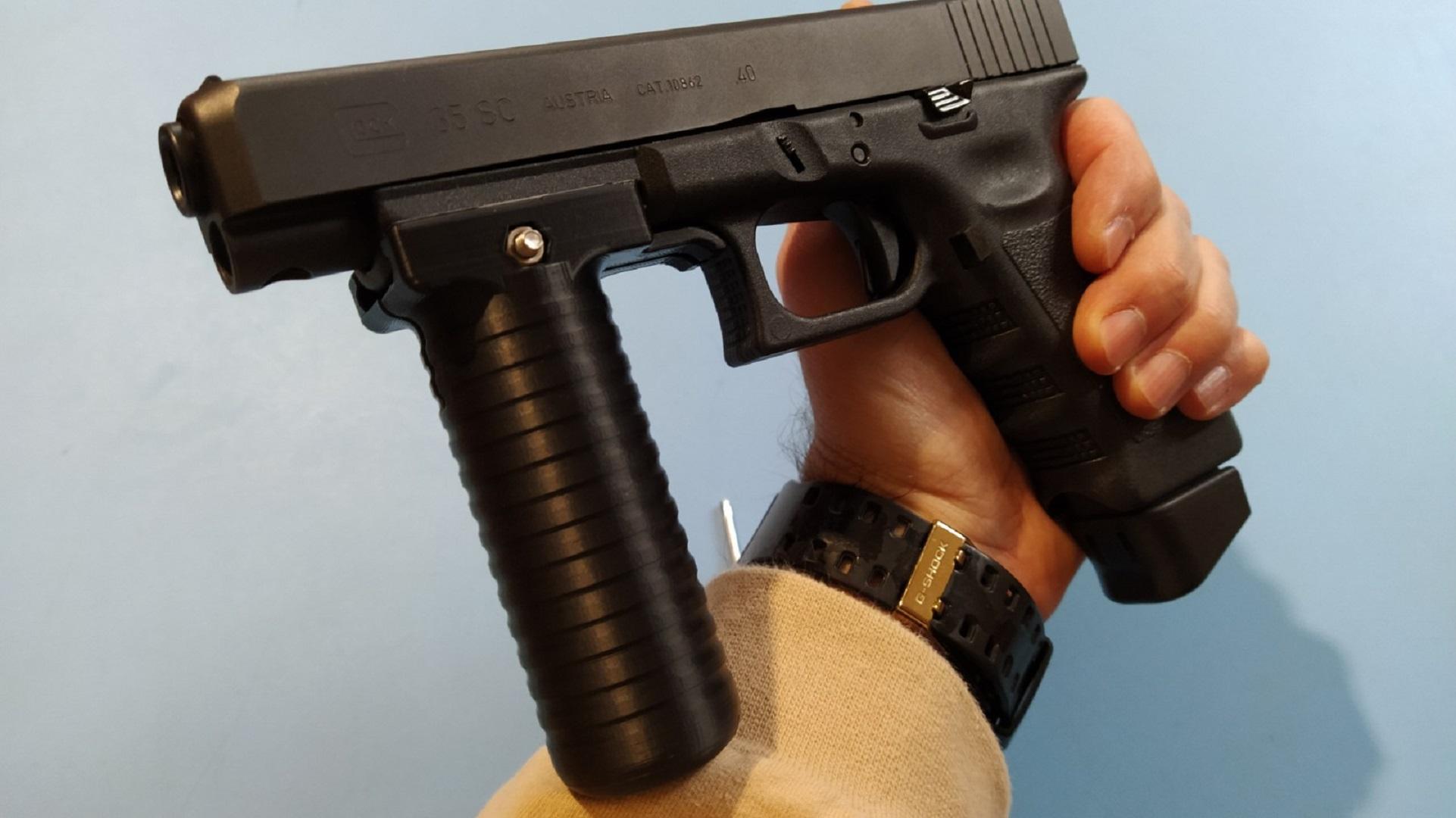 VERTICAL FOREGRIP FOR GEN 3 GLOCK 3d model