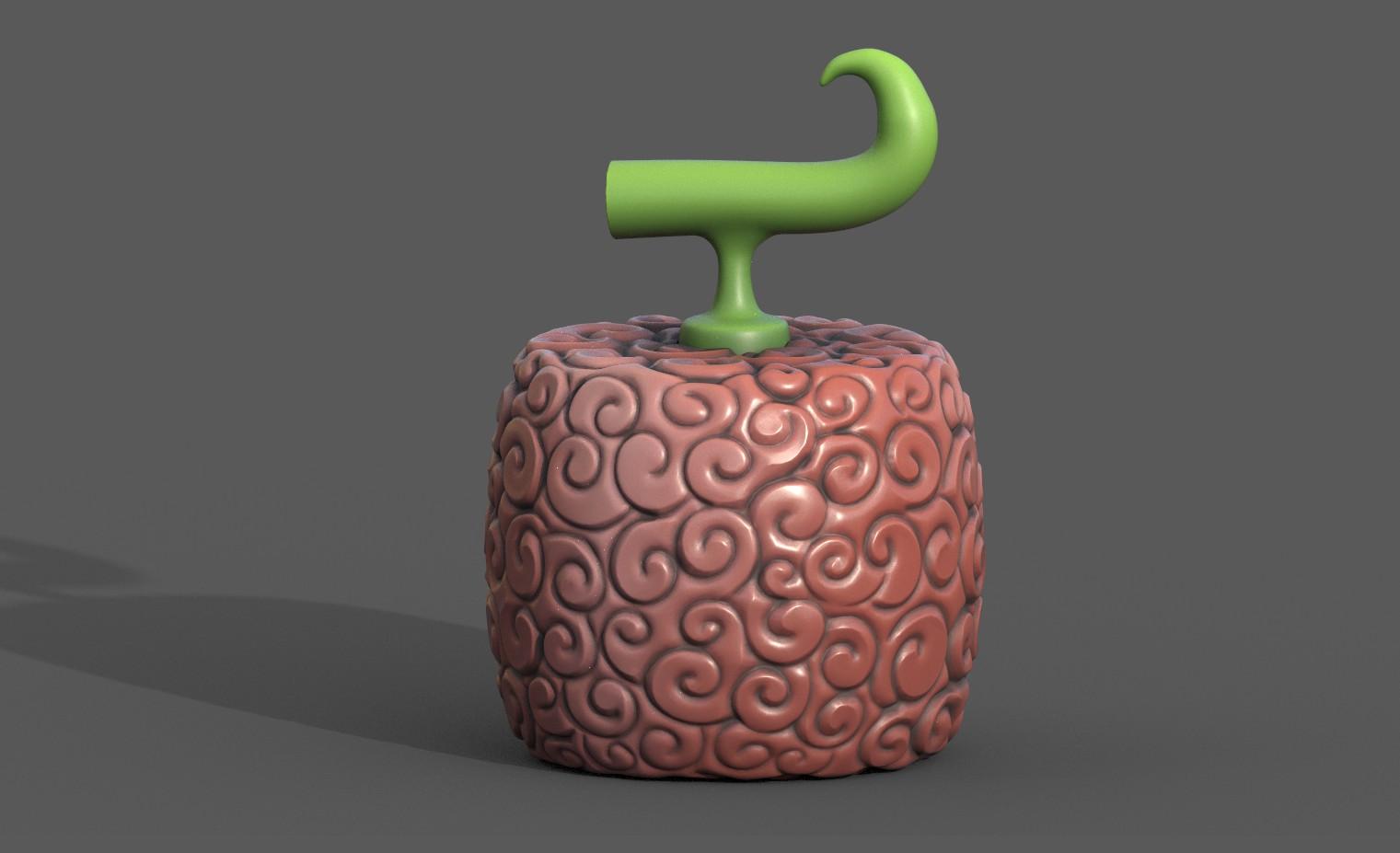 Kiro Kiro Devil Fruit 3d model