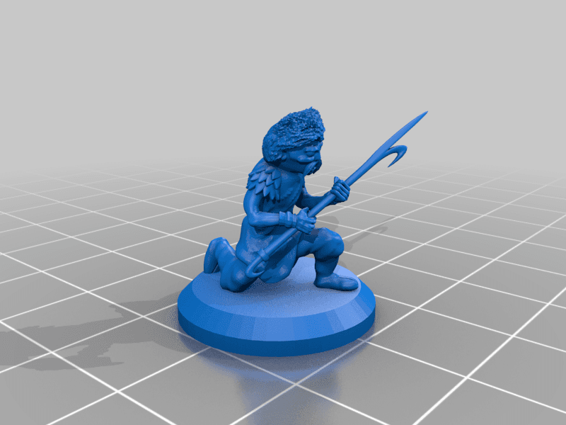 1st ED AD&D Derro 3d model