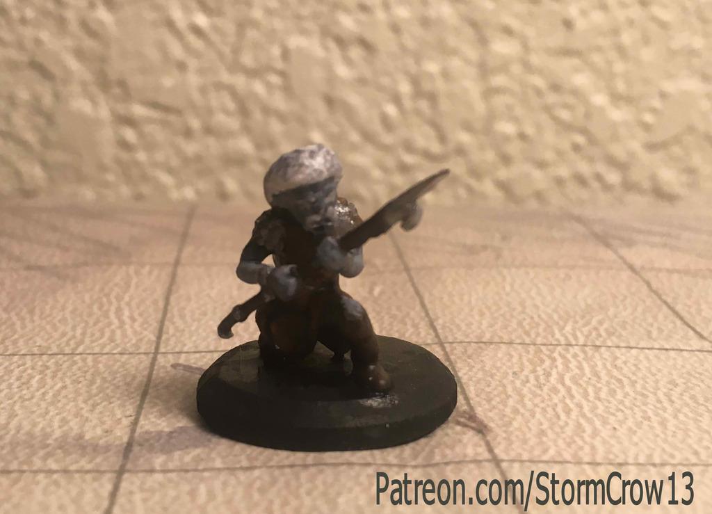 1st ED AD&D Derro 3d model