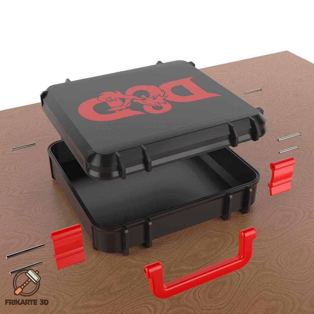 Dungeons & Dragons Box Multicolor 3d model