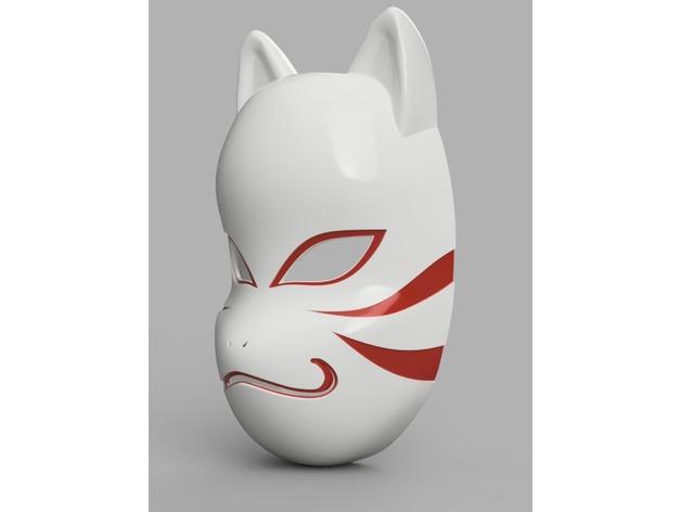 Kakashi Anbu Mask Naruto 3d model