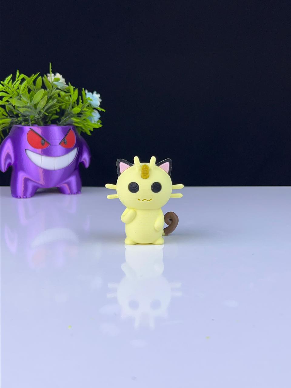 Kawaii Meowth - Multipart 3d model