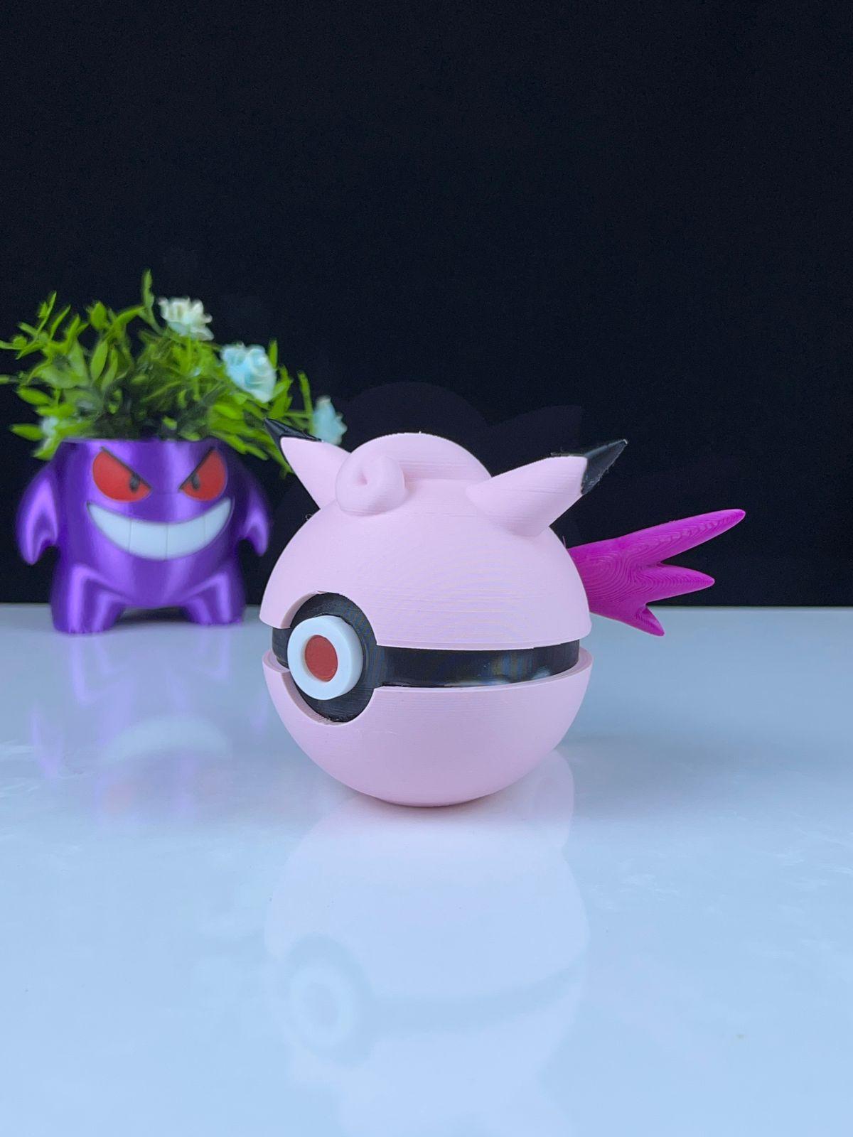 Clefable Pokeball - Multipart 3d model