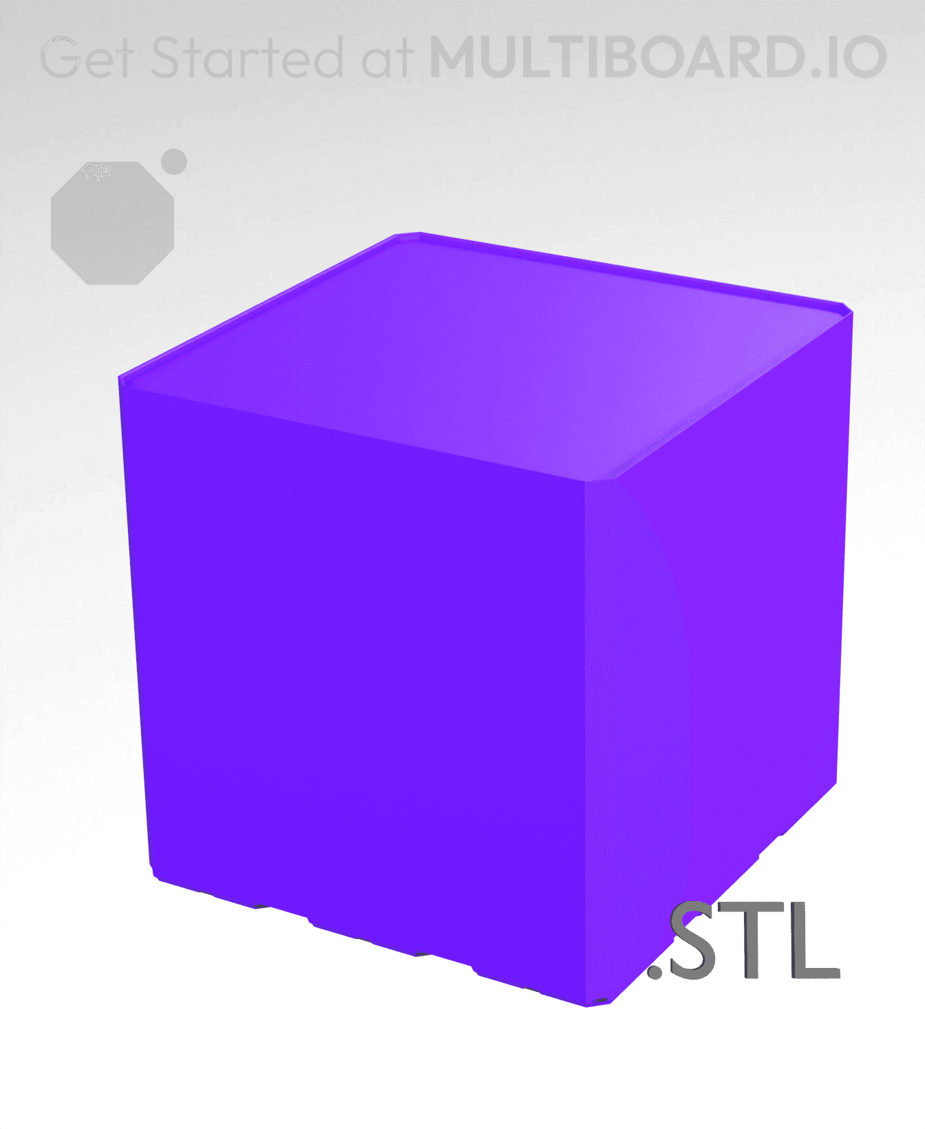 3x3x3 - Multibin Insert - STL Remixing File 3d model