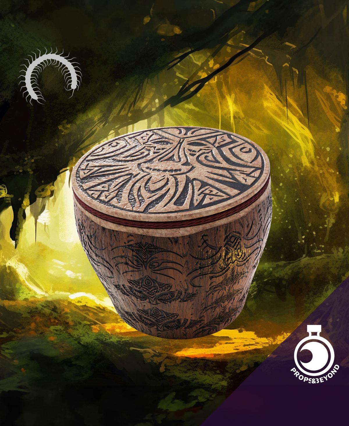 Tribal Drum 3d model