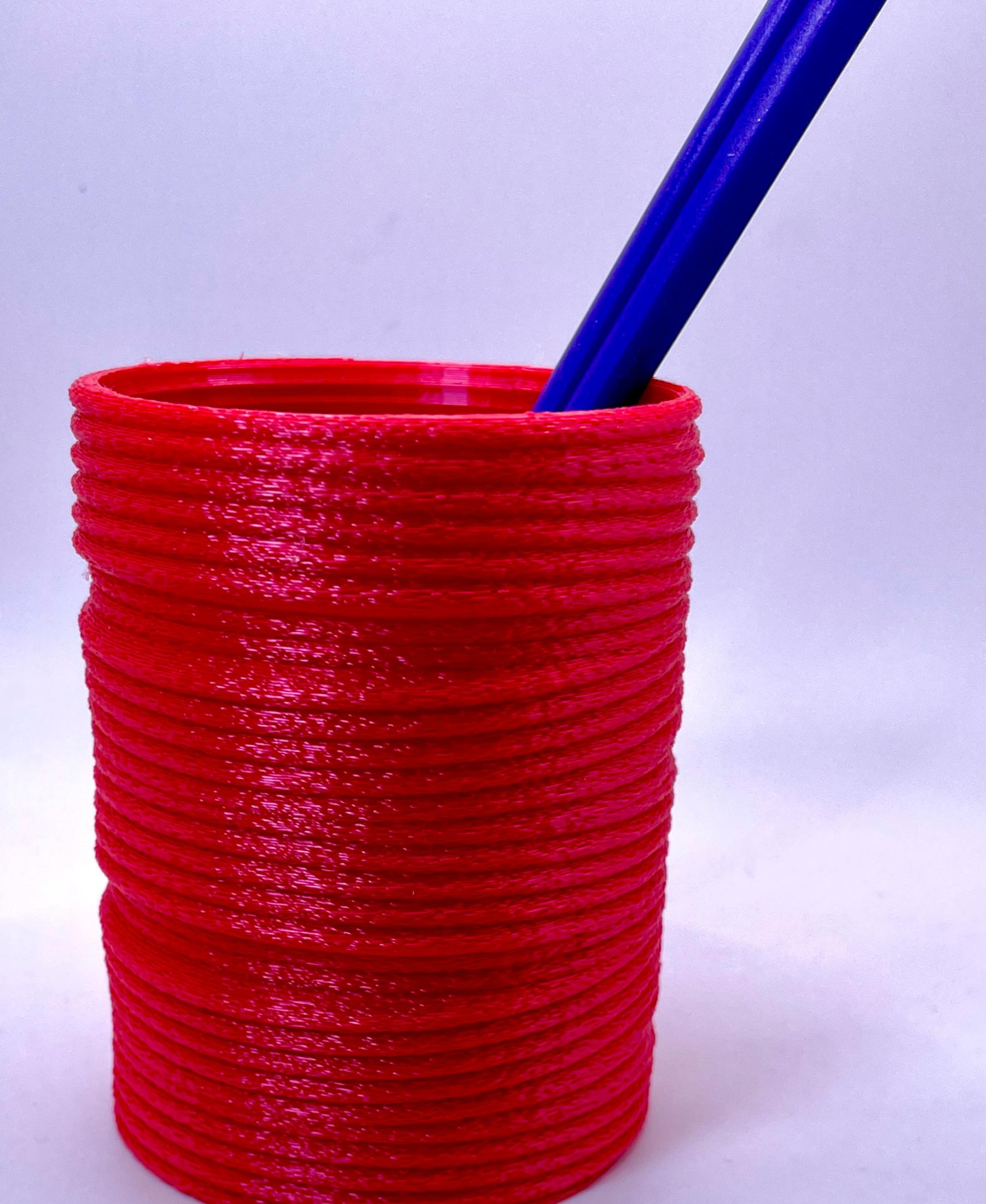 Yarn vase - Love this in Silk Rose! - 3d model