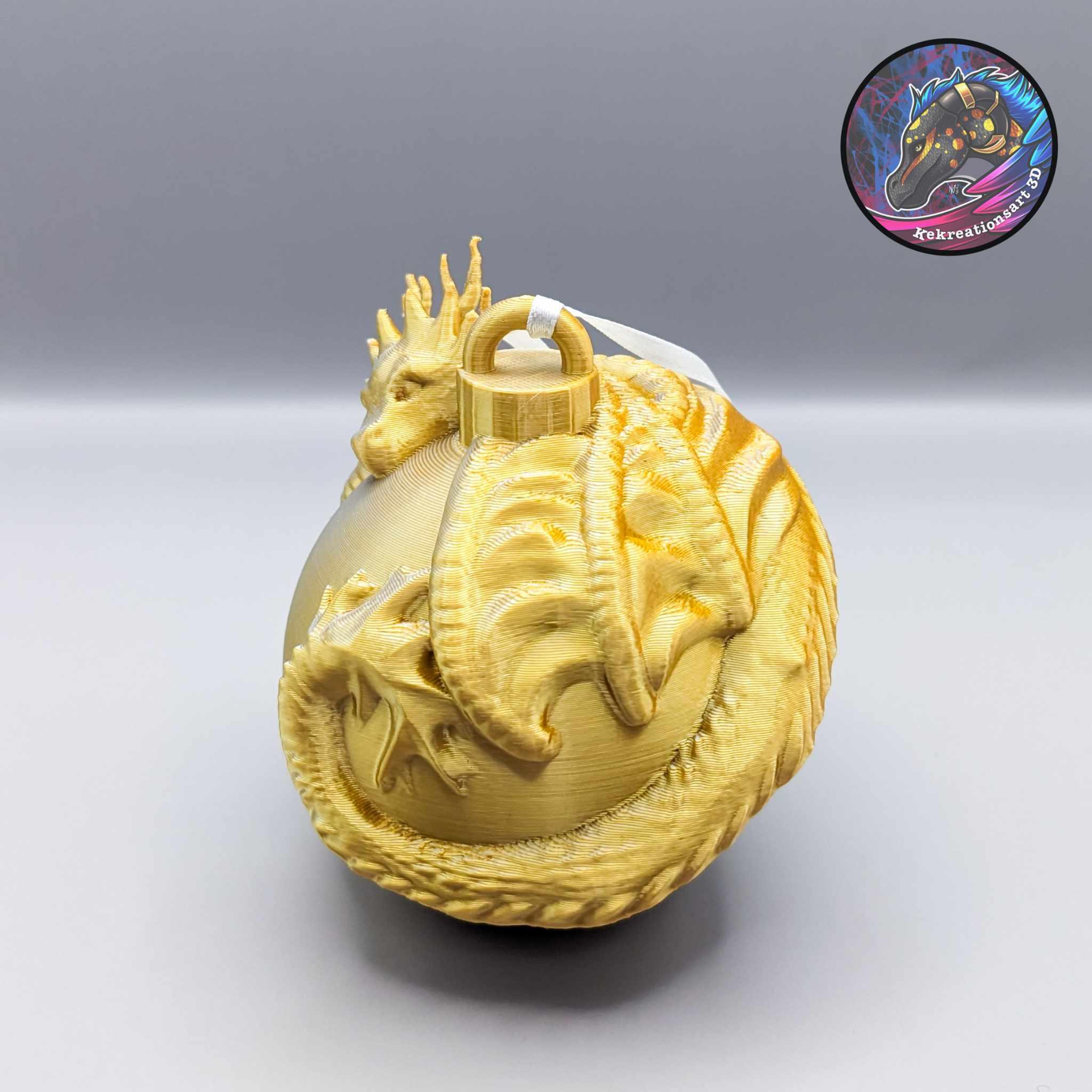 Ball Dragon Ornaments 3d model