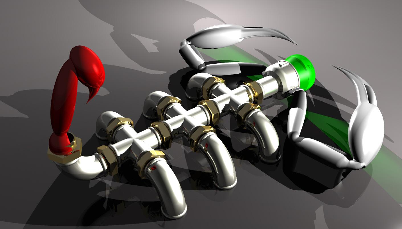 scorpio.stl 3d model