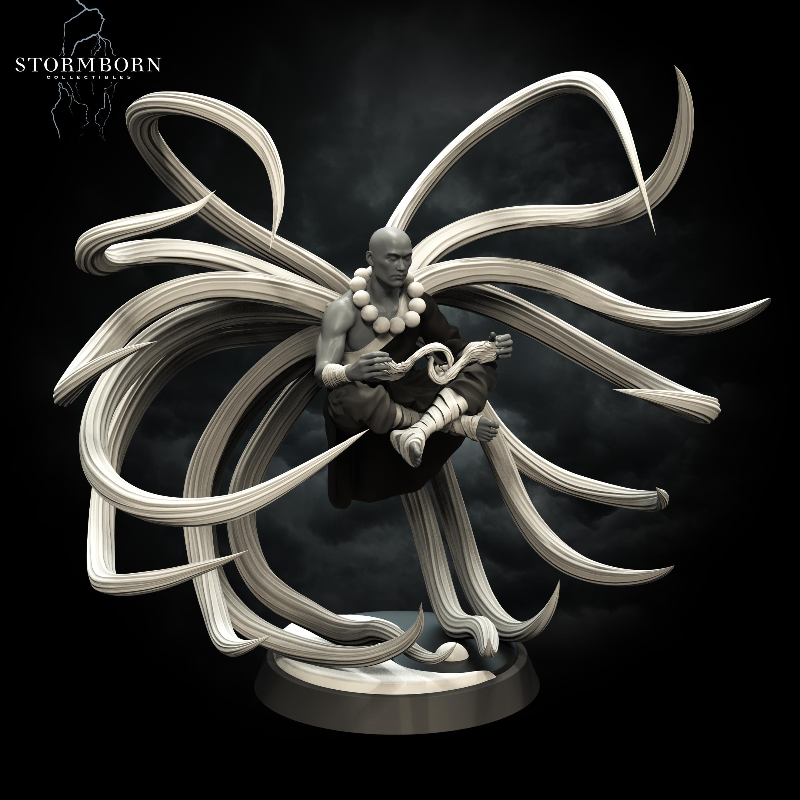 (32mm) Jing, Angel of Patience 3d model