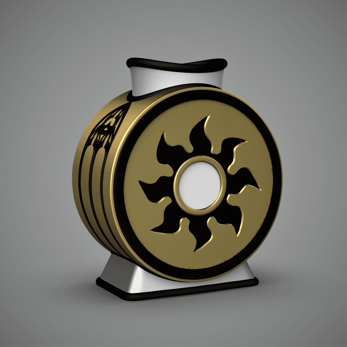 Plains Mana Vase -(Magic The Gathering Inspired) 3d model